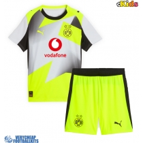 Borussia Dortmund Julian Ryerson #26 Replica Away Minikit 2025-26 Short Sleeve (+ pants)